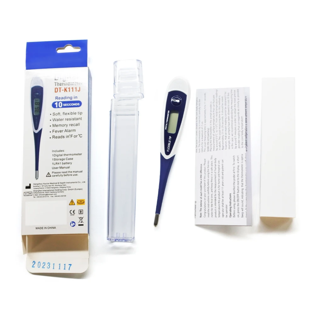 🩺 DT-K111J Digital Clinical Thermometer