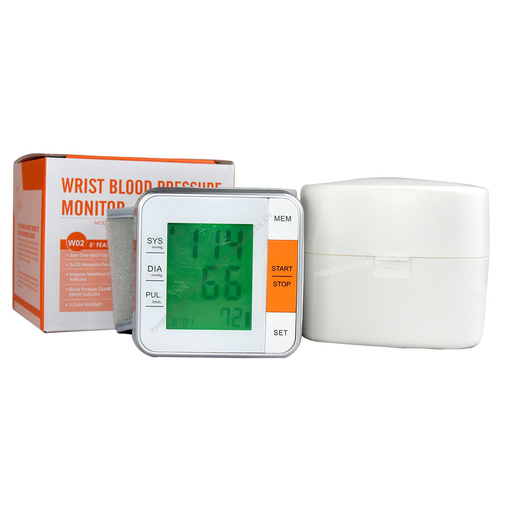 🩺 Wrist Blood Pressure Monitor — Model W02