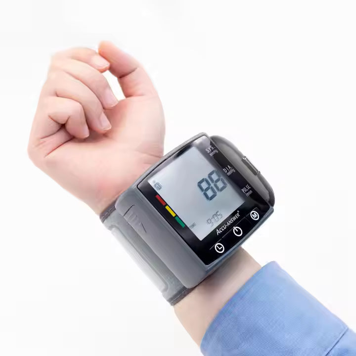 BP168W Automatic Wrist Blood Pressure Monitor with Voice Output