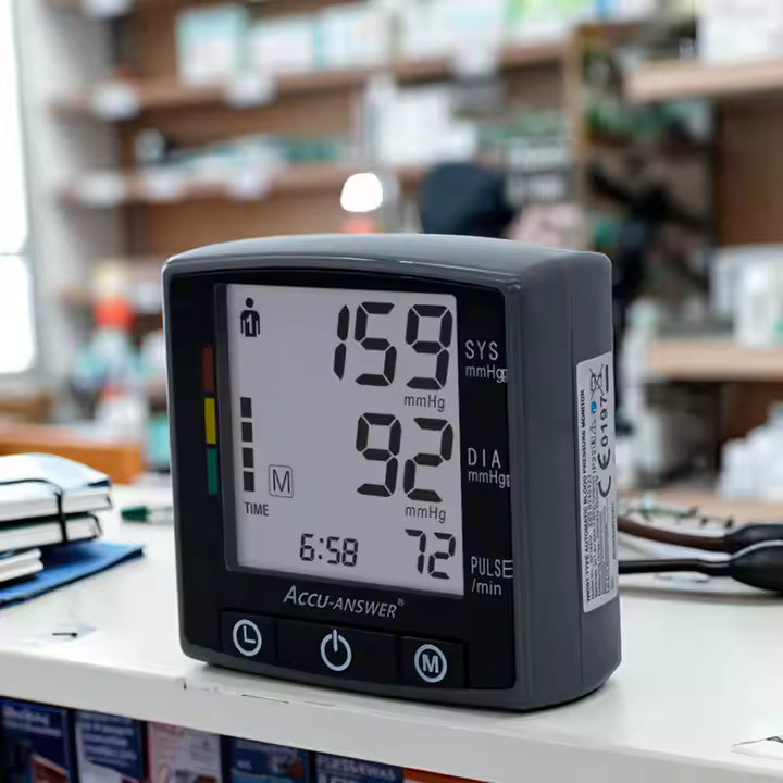 BP168W Automatic Wrist Blood Pressure Monitor with Voice Output