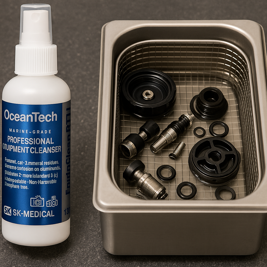 OceanTech™ EquipClean RTU – Professional Marine Equipment Cleanser (150 ml Spray)