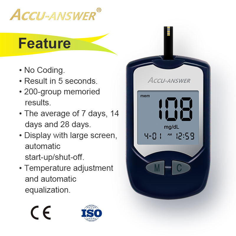 Accu-Answer ZH-G01 Blood Glucose Monitoring System