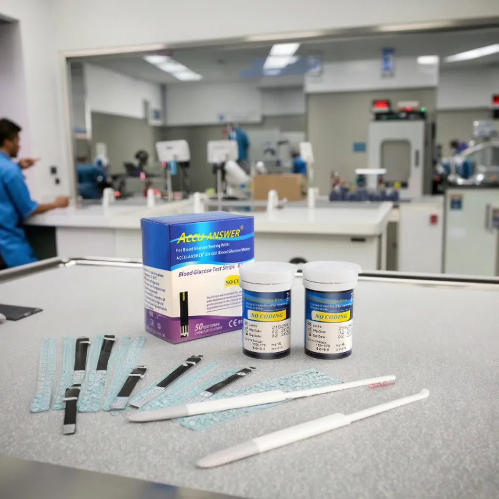 Accu-Answer B1n Blood Glucose Test Strips (50 pcs)