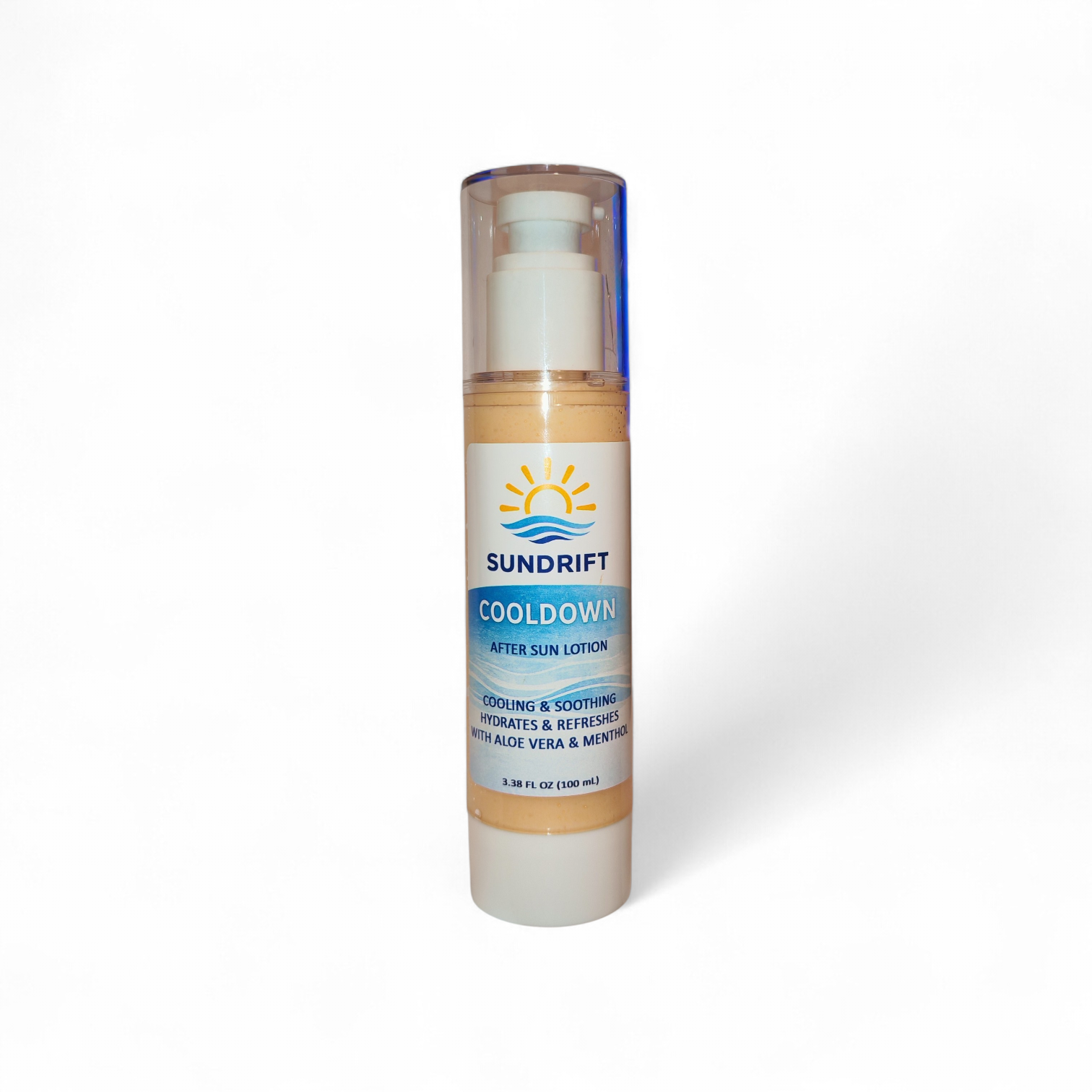 Sundrift Cooldown – After-Sun Soothing & Moisturizing Lotion (For Water Sport Enthusiasts)