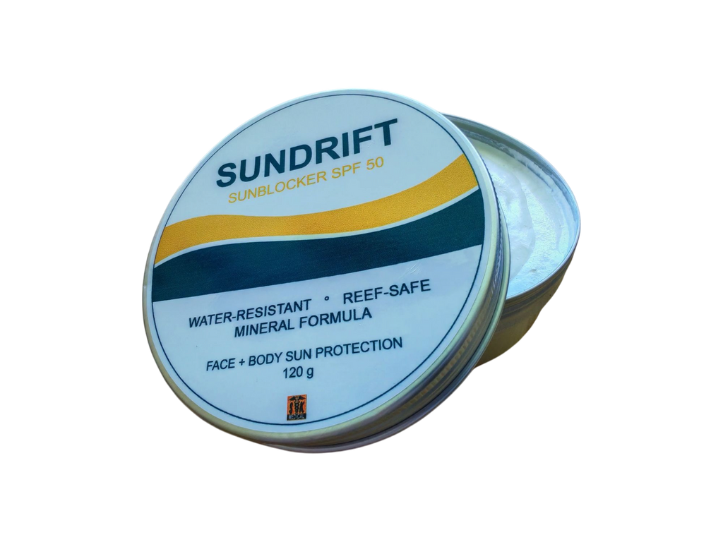 Sundrift Sunblocker SPF50 - waterproof and reef safe