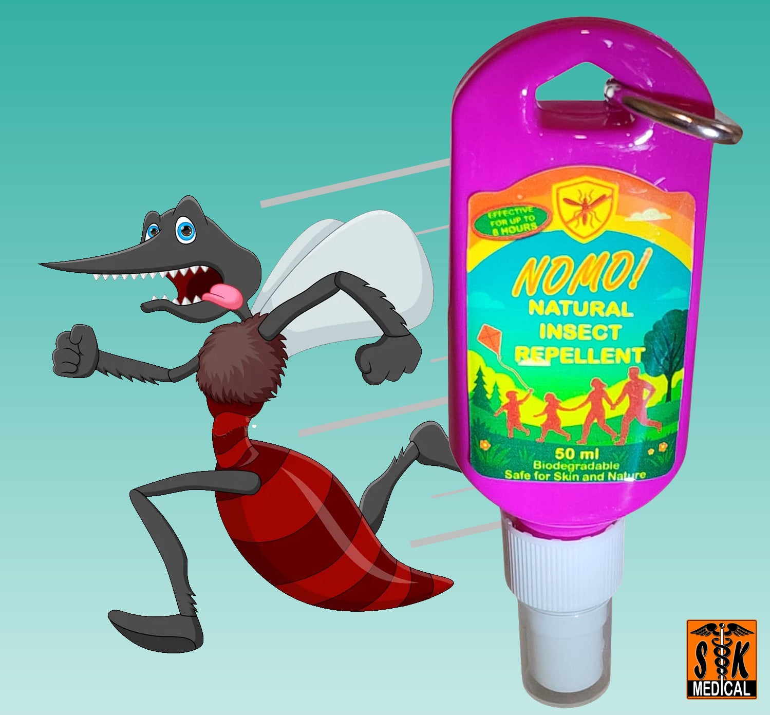 NoMo! Natural Insect Repellent - 50 ml