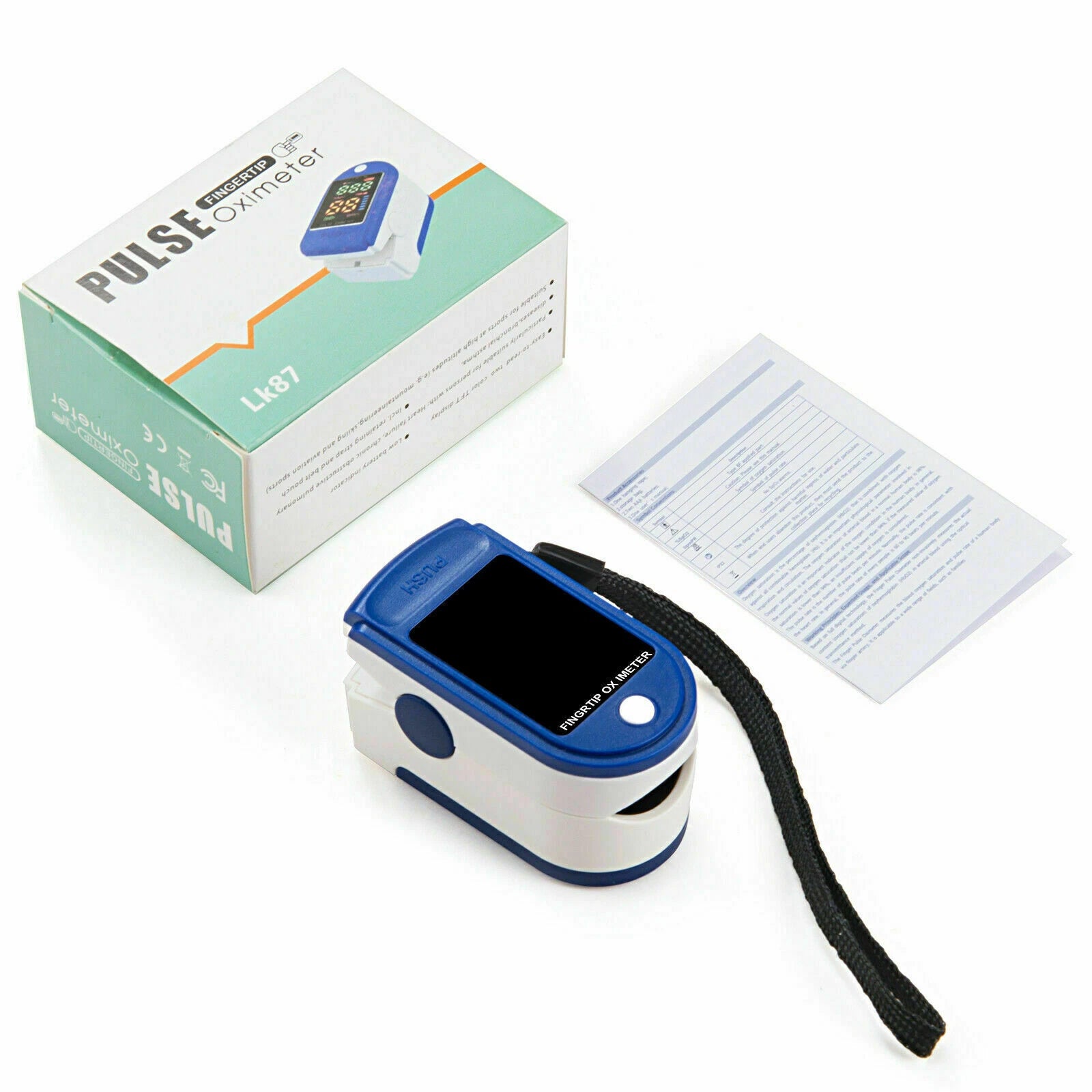 🩺 LK87 Fingertip Pulse Oximeter